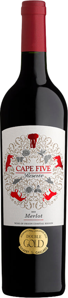 Cape Five Reserve Merlot 2022